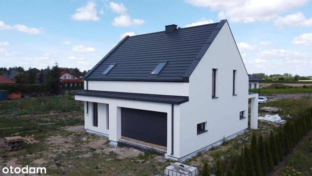 Działka z projektem domu i rozpoczętą budową