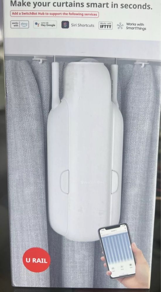 Розумний відкривач штор SwitchBot Curtain