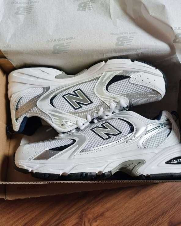 New Balance_530_white Moda_Buty_Mokasyny Mokasyny R.39.5