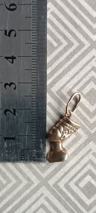 Кулон Підвіска срібна  925 тризуб, позолота