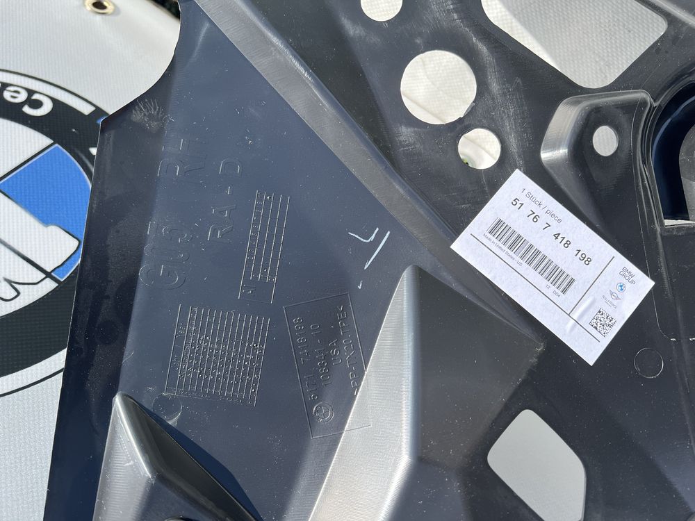Ущільнювач капоту bmw g05 g06 накладки крил бмв г05 г06