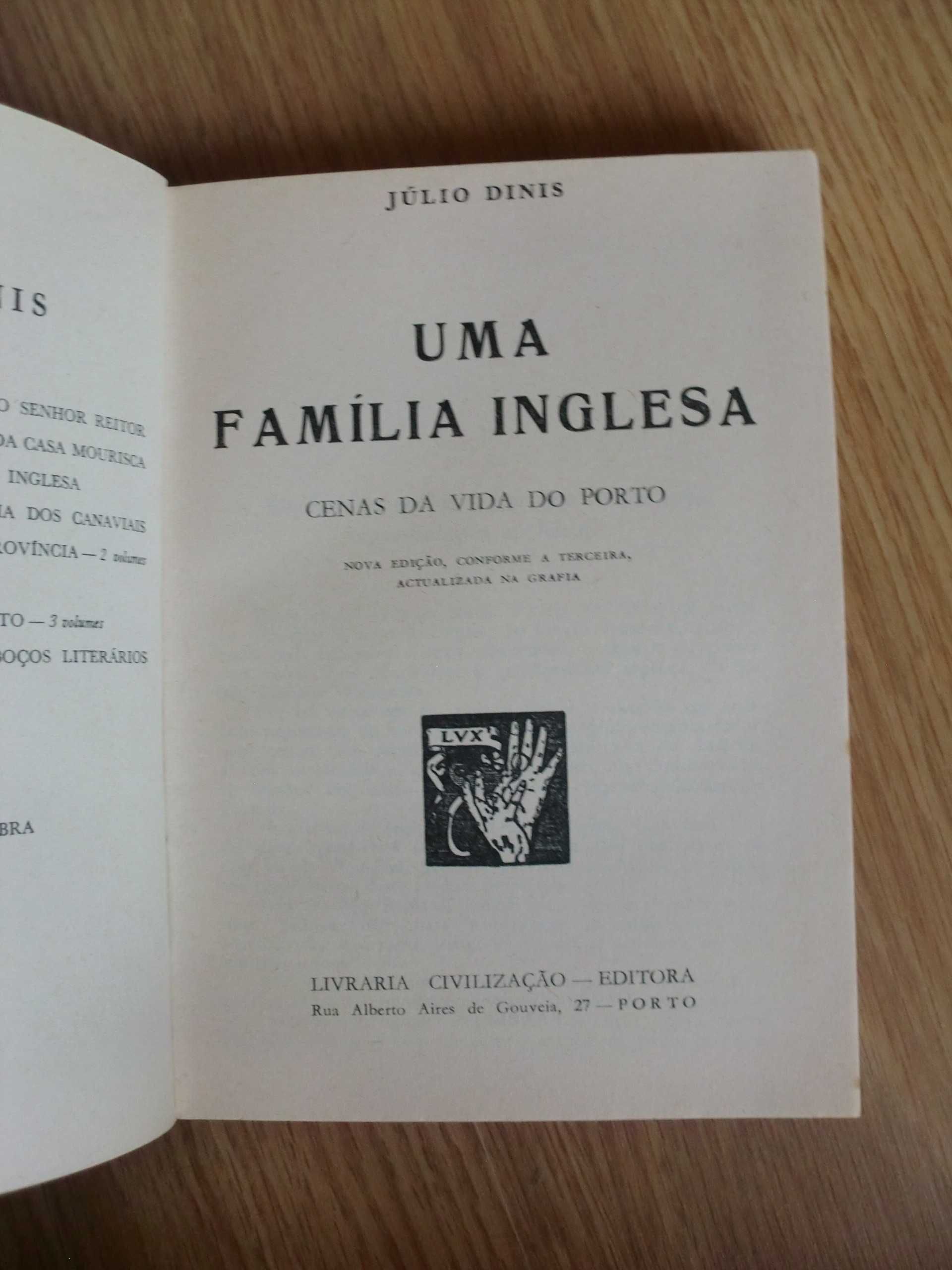 Obras de Júlio Dinis