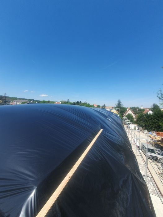 Folia Silosowa firmy Triosilo Trioblack o wymiarach 16m x 25m