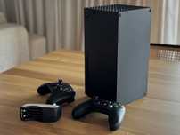 Konsola Microsoft XBOX series X 1 TB + 2 Pady Stan Idealny