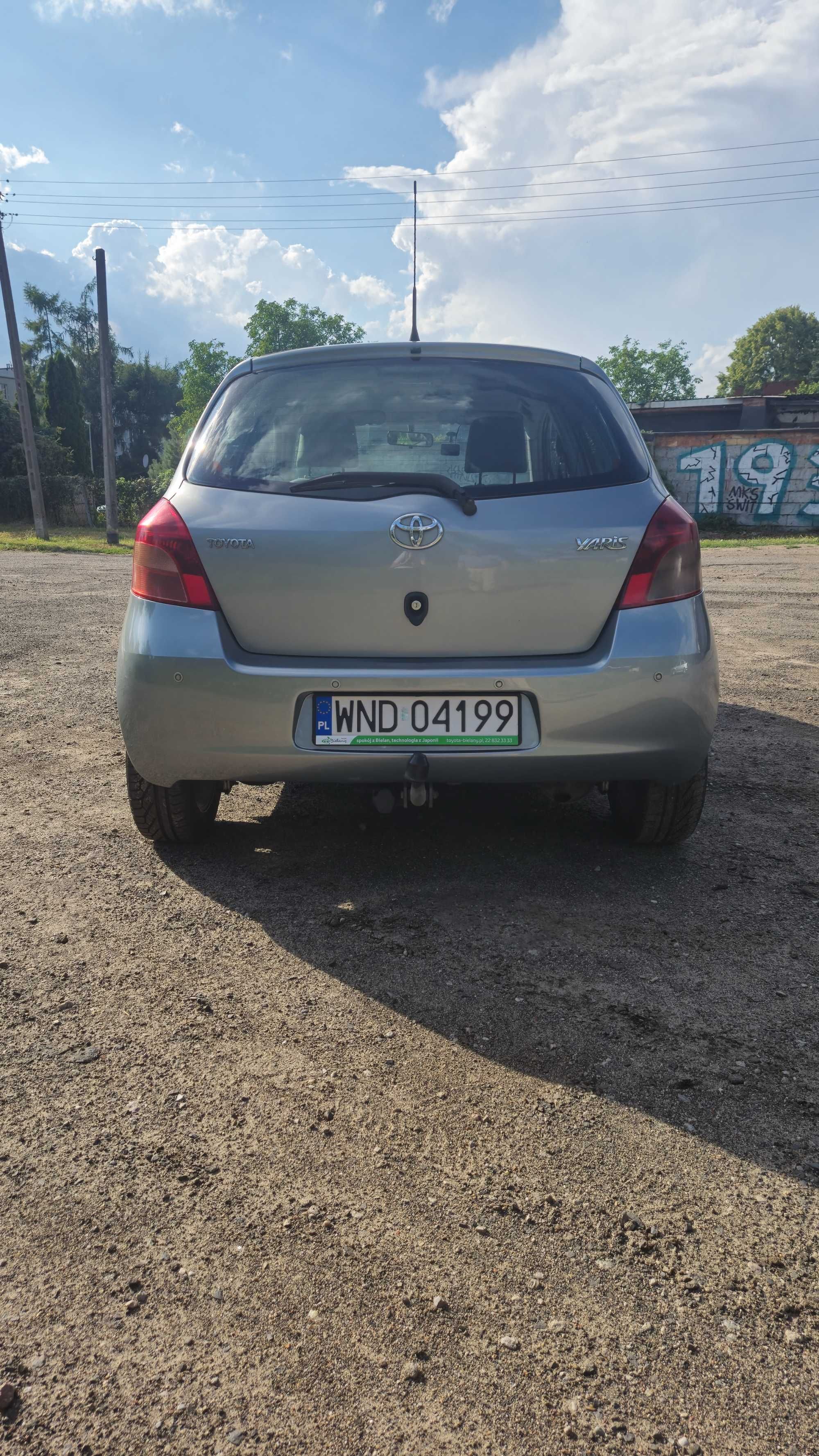 Toyota Yaris 1,3L wersja Sol 2008 r.