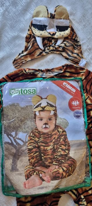 Fantasia tigre bébé