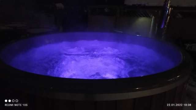 Całoroczna Mobilna Balia Jacuzzi SPA ogrodowe- WYNAJEM