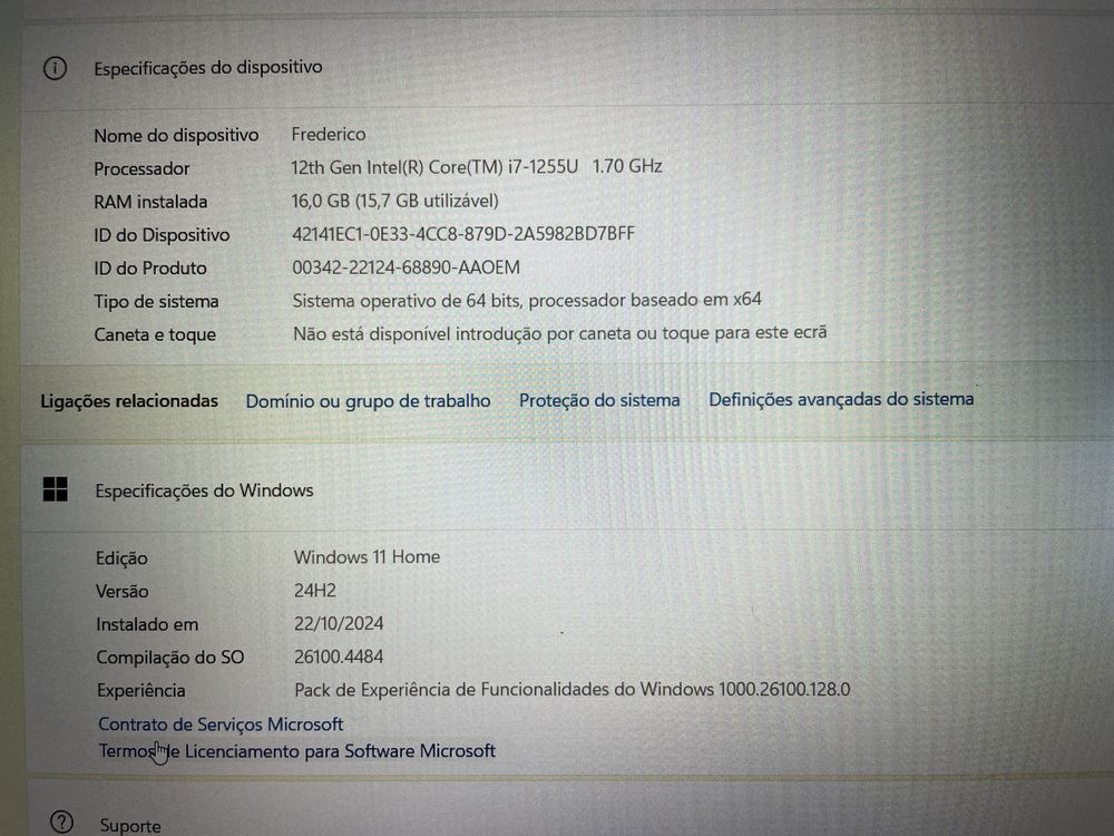 Asus VivoBook F1605 16" i7-1255U 16GB 1TB