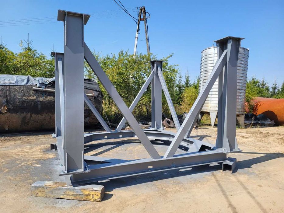 Zbiorniki ze stali nierdzewnej 180m3 do produktów sypkich