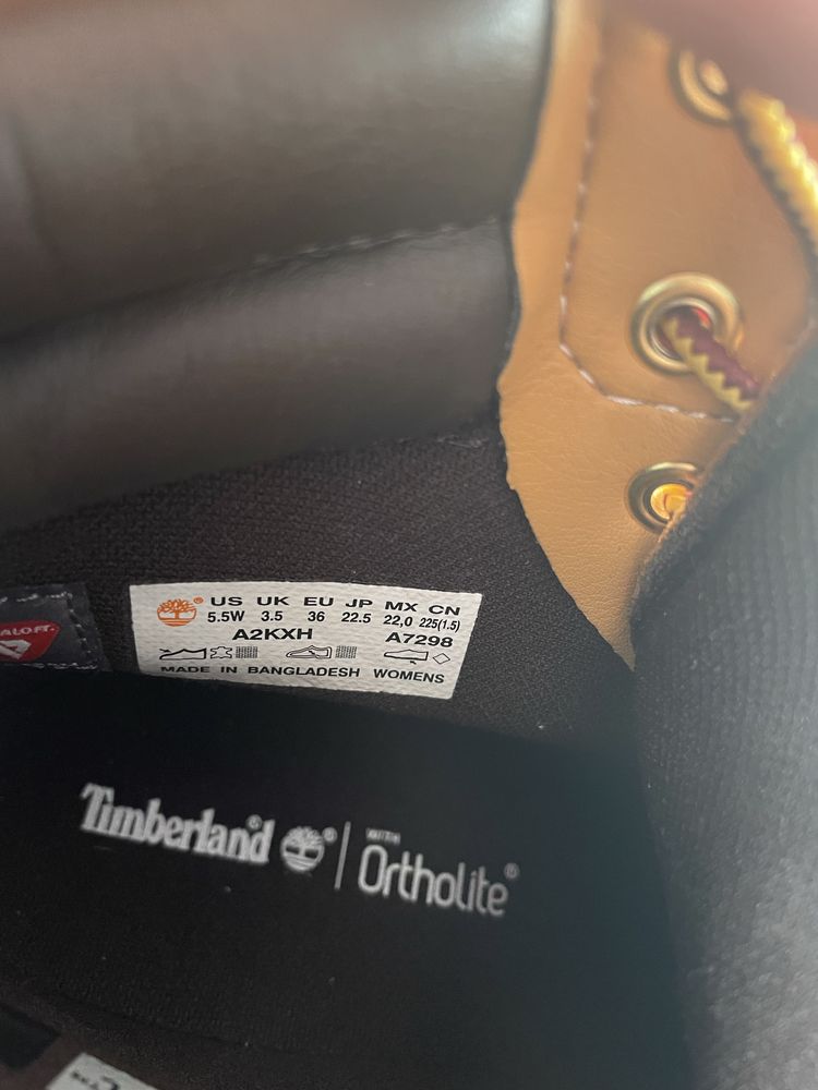 Timberland Linden Woods 6 IN Boot. 36