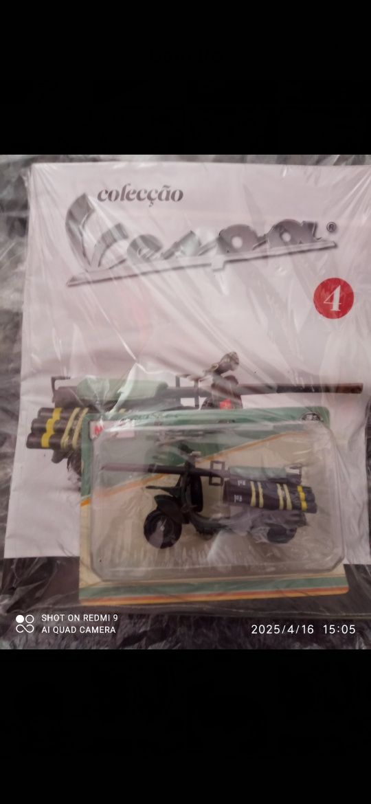 Miniaturas Motas Vespas Coléção (Ler anuncio)