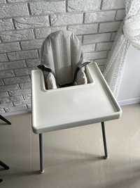 Крісло для годування IKEA Antilop із вкладишем та ременями