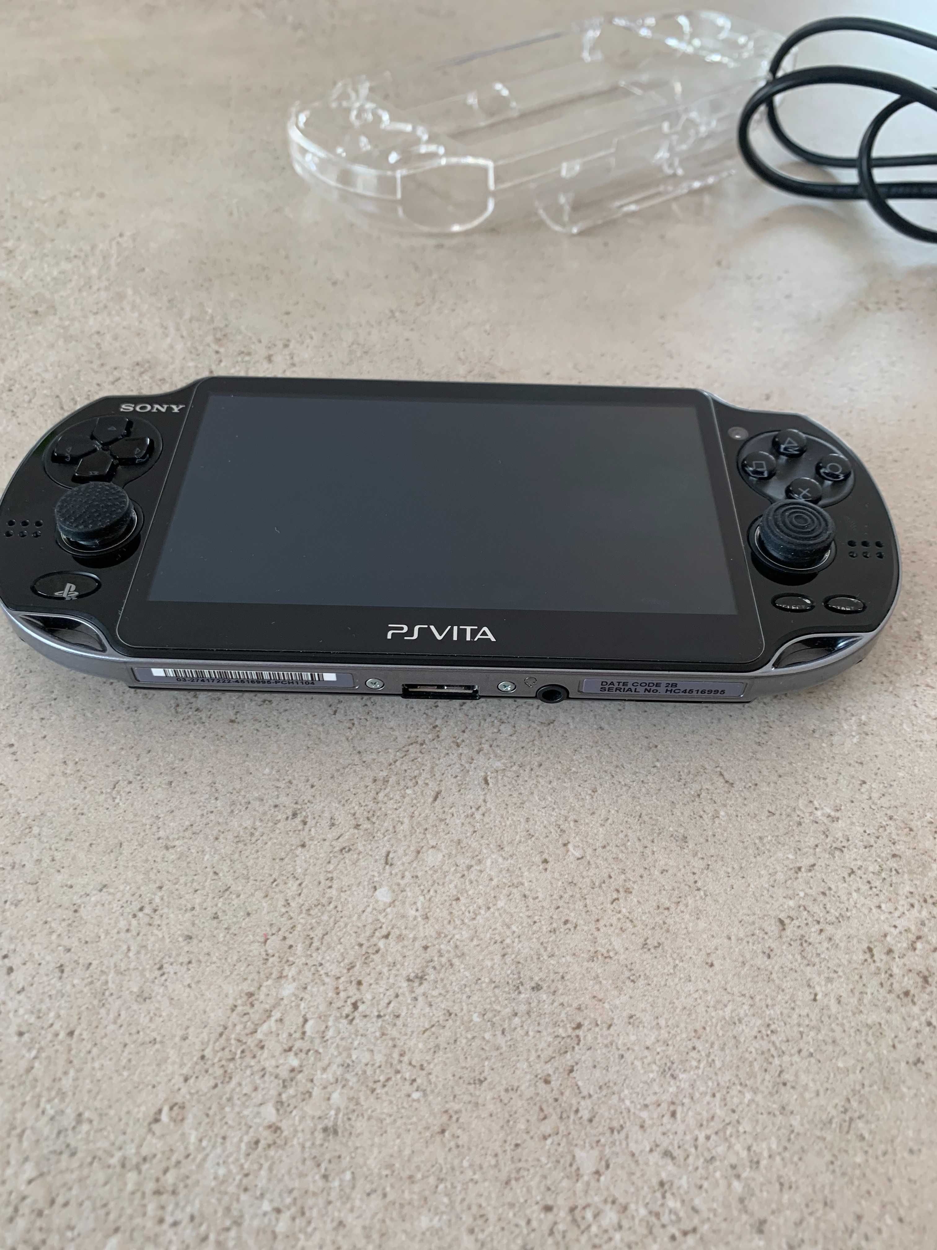 PS VITA PCH-1104 fat OLED, HENKAKU, stan IDEALNY, 0 rysek, 32gb