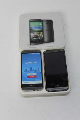 2 Sztuki 2x HTC One M8S Telefon Sprawny Pudełko Słuchawki