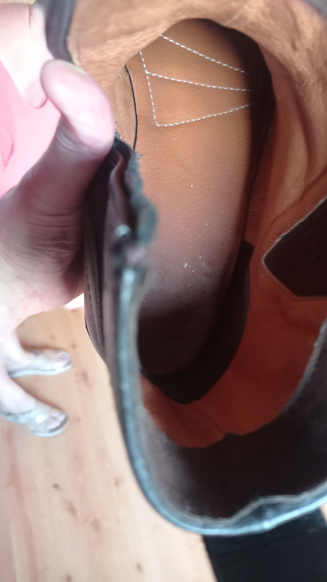 Buty "kowbojki" krótkie
