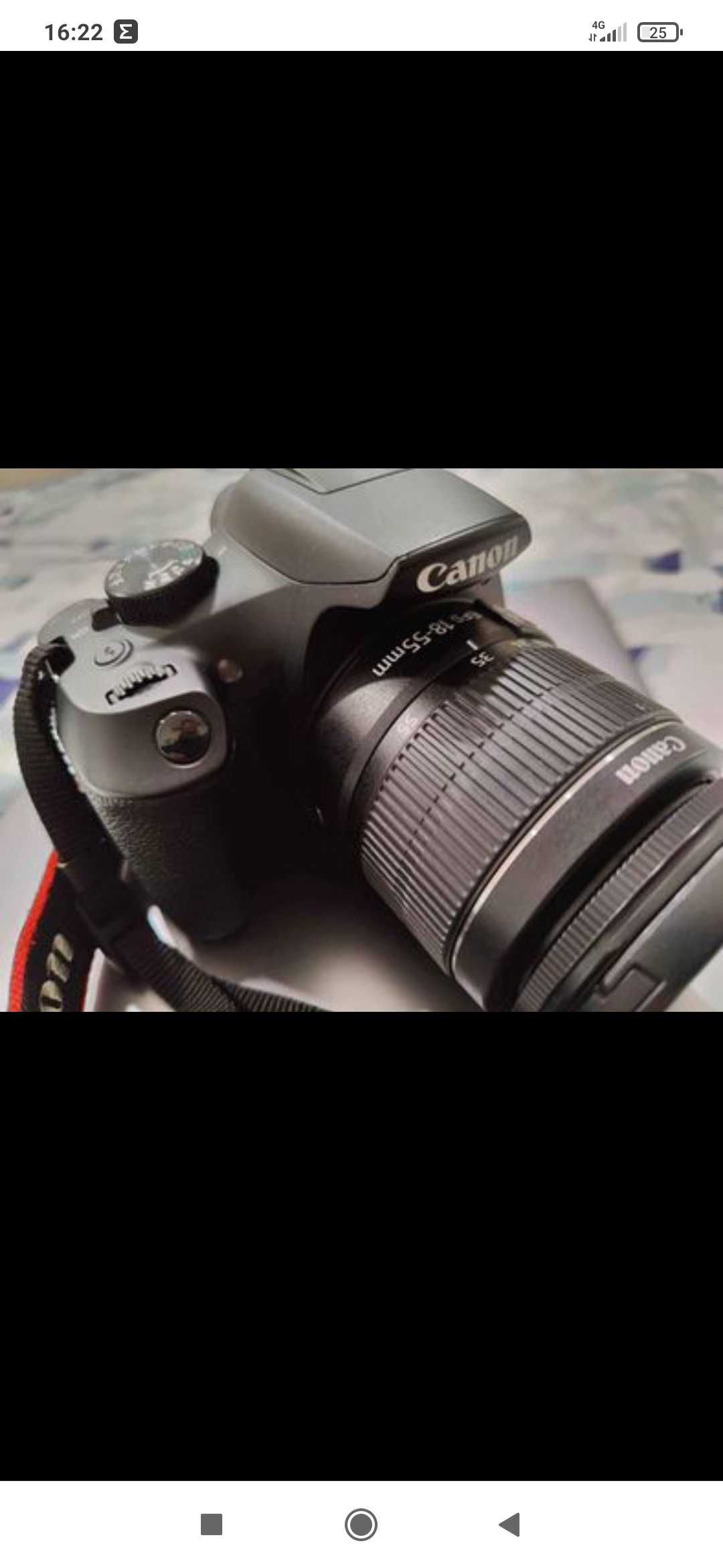 Canon EOS 1300D com lente 18-55mm