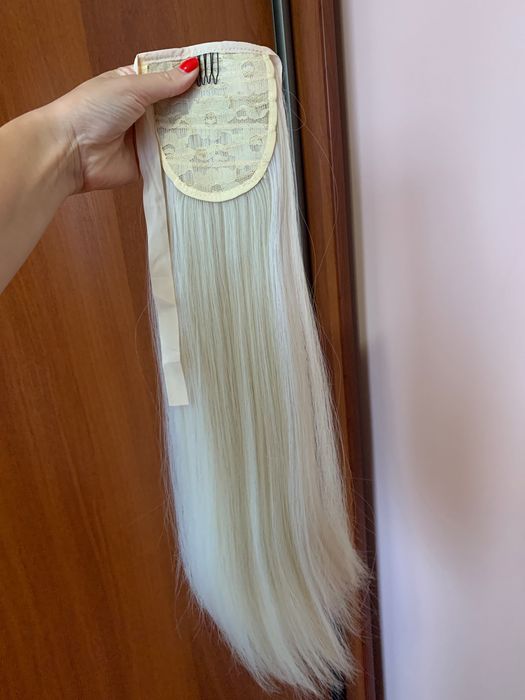 Хвостик накладний на заколці і мотузках