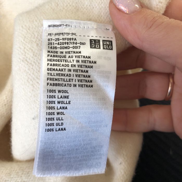 ‼️Резерв‼️Светр під горло Uniqlo lana wool