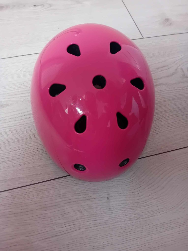 Kask Oxelo różowy rower hulajnoga rolki