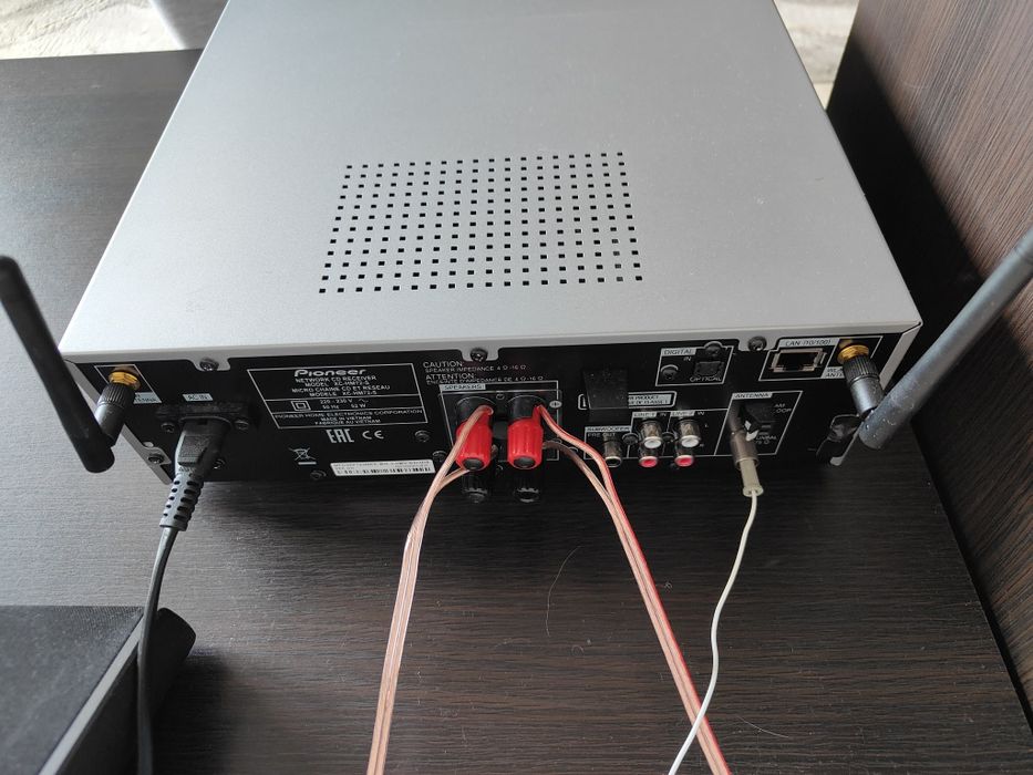 Wieża PIONEER XC-HM72S. Spotify. BT. USB. DLNA. iPod. USB. CD. Komplet