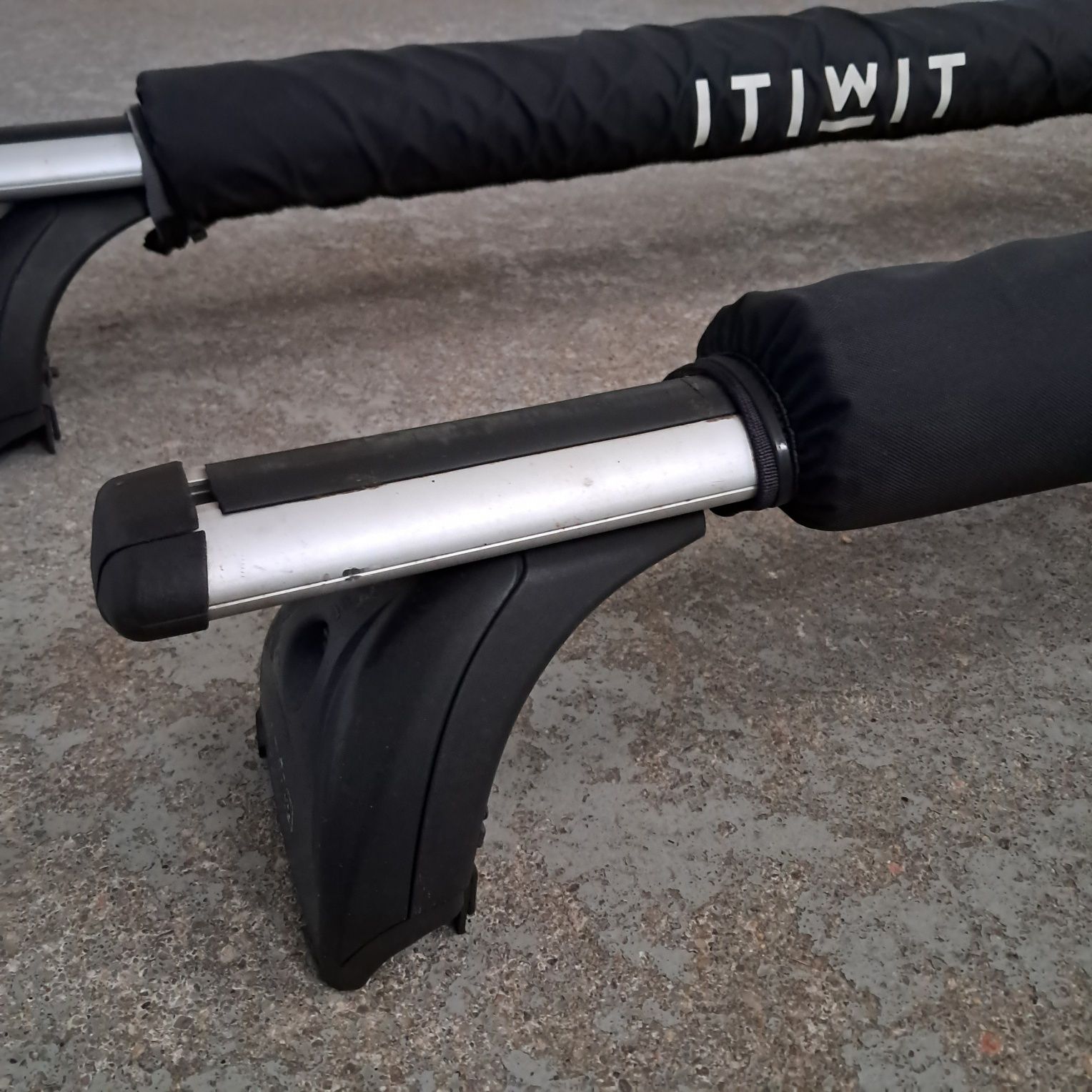 Barras de tejadilho transversais em alumínio SEAT IBIZA