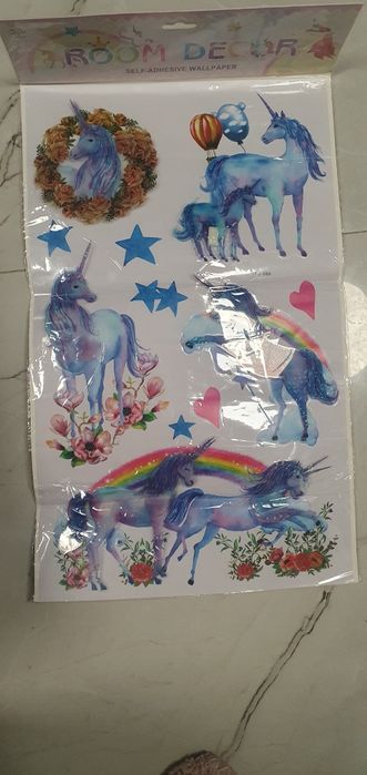 Naklejki dekoracyjne kucyki nowe