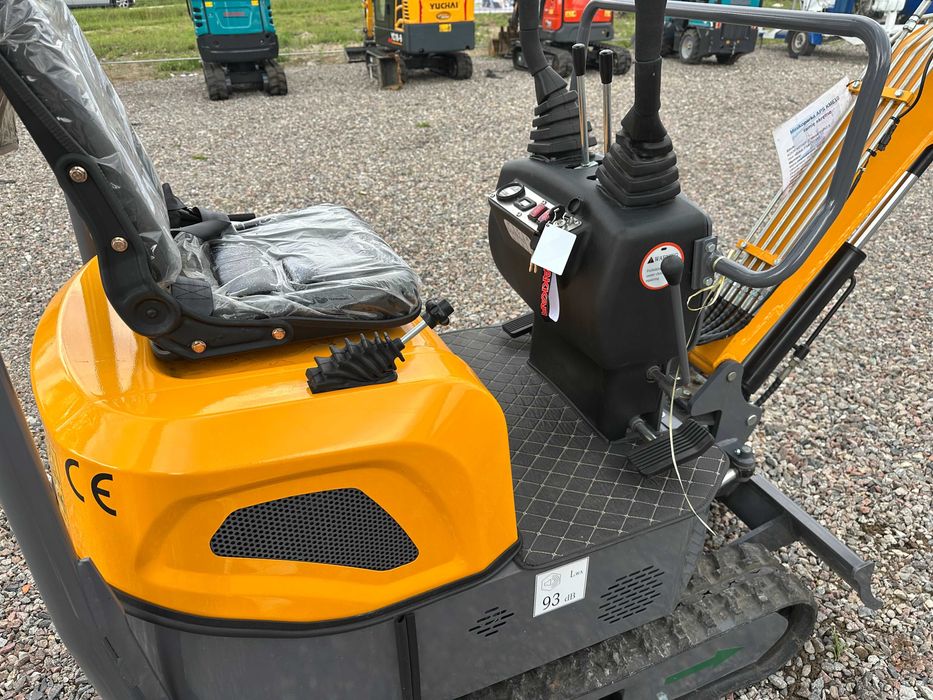 Minikoparka APS KME 10 Skrętne Ramię Łyżki NOWA DOSTAWA 2025r. NOWA