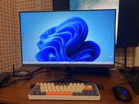 Монітор Samsung RS35 + клавіатура Gibkey G68 + мишка X7 (комплект)