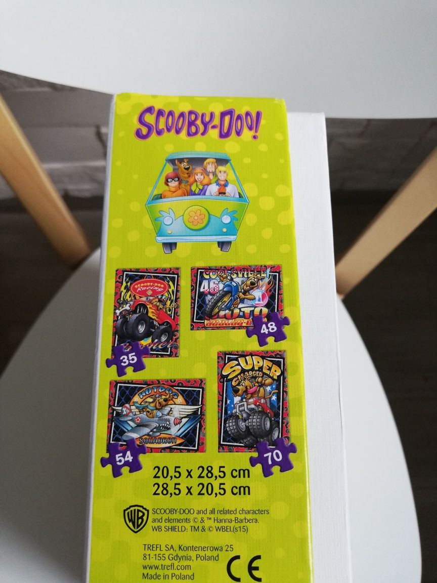 Puzzle Scooby-Doo 35,48,54,70 el. Trefl