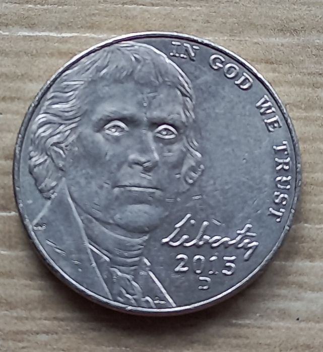 5 centów 2015 r. D USA