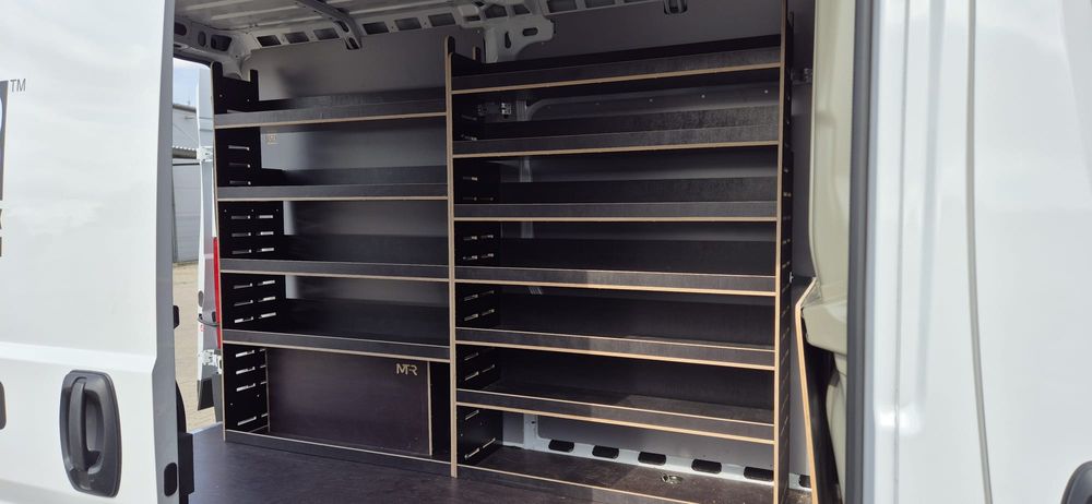 Regały do busa XL+50 zabudowa warsztatowa busa ze sklejki Gorzów Wlkp