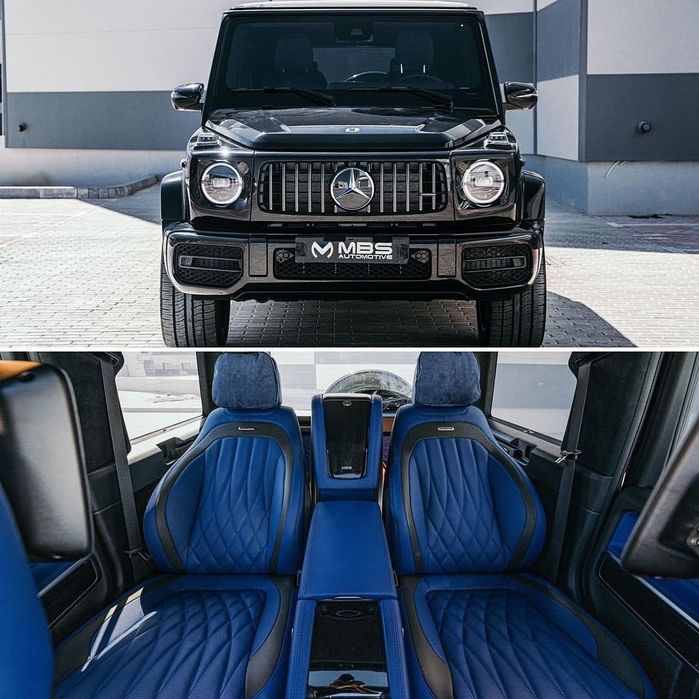 Комфортные сиденья MBS для Mercedes G klass .