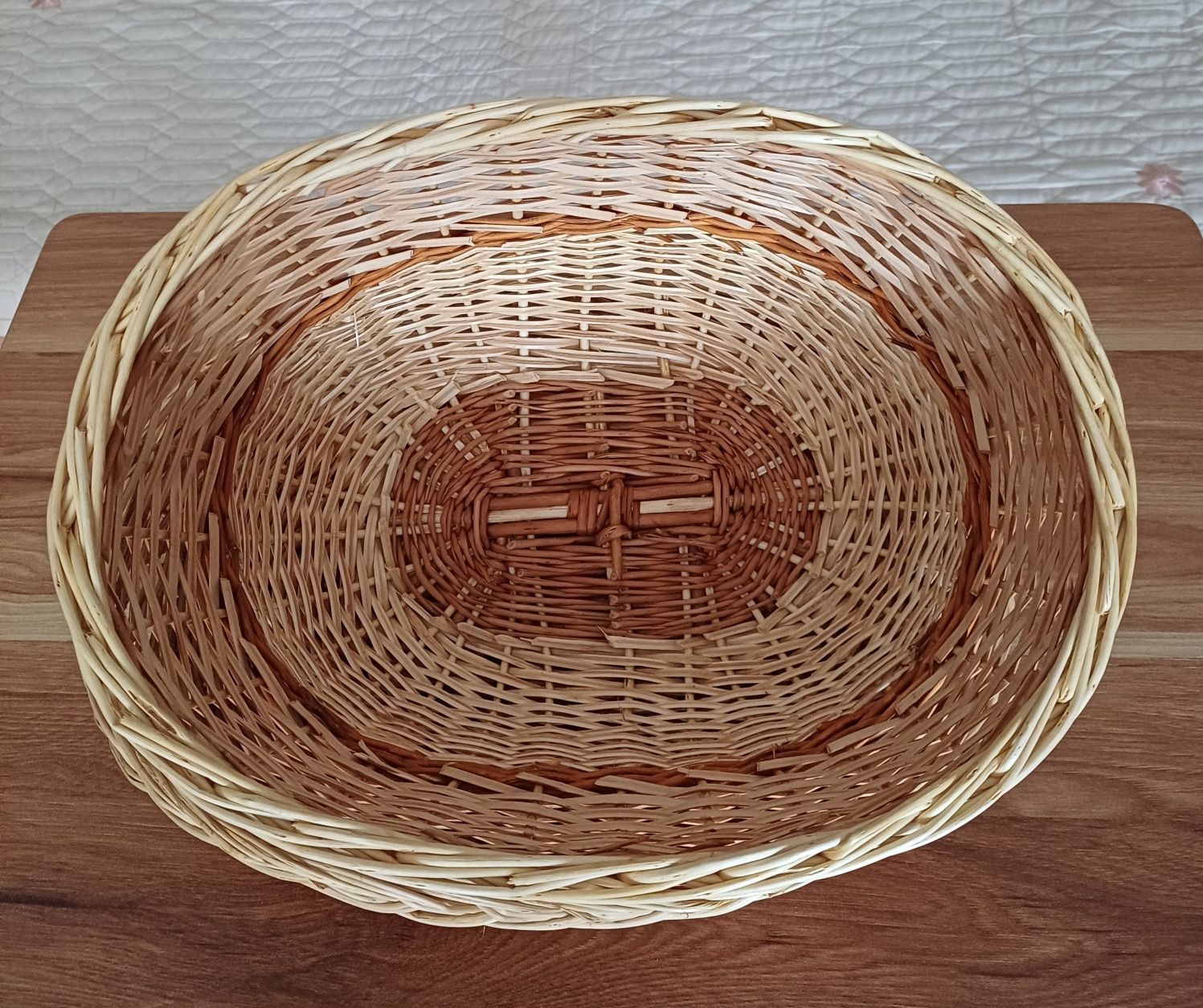 Хлебница плетёная натуральная из лозы новая