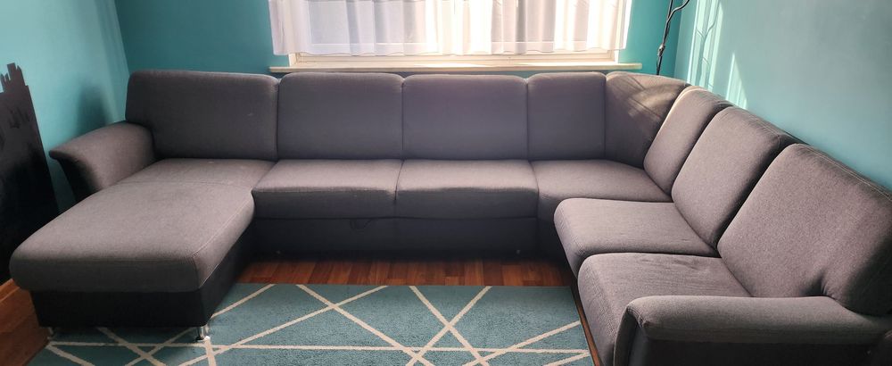 Narożnik Harmony z funkcją spania "U"