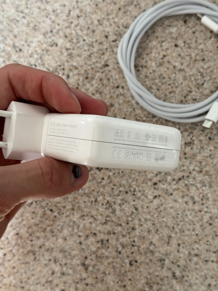 Зарядка для macbook макбука блок для зарядки оригинал apple
