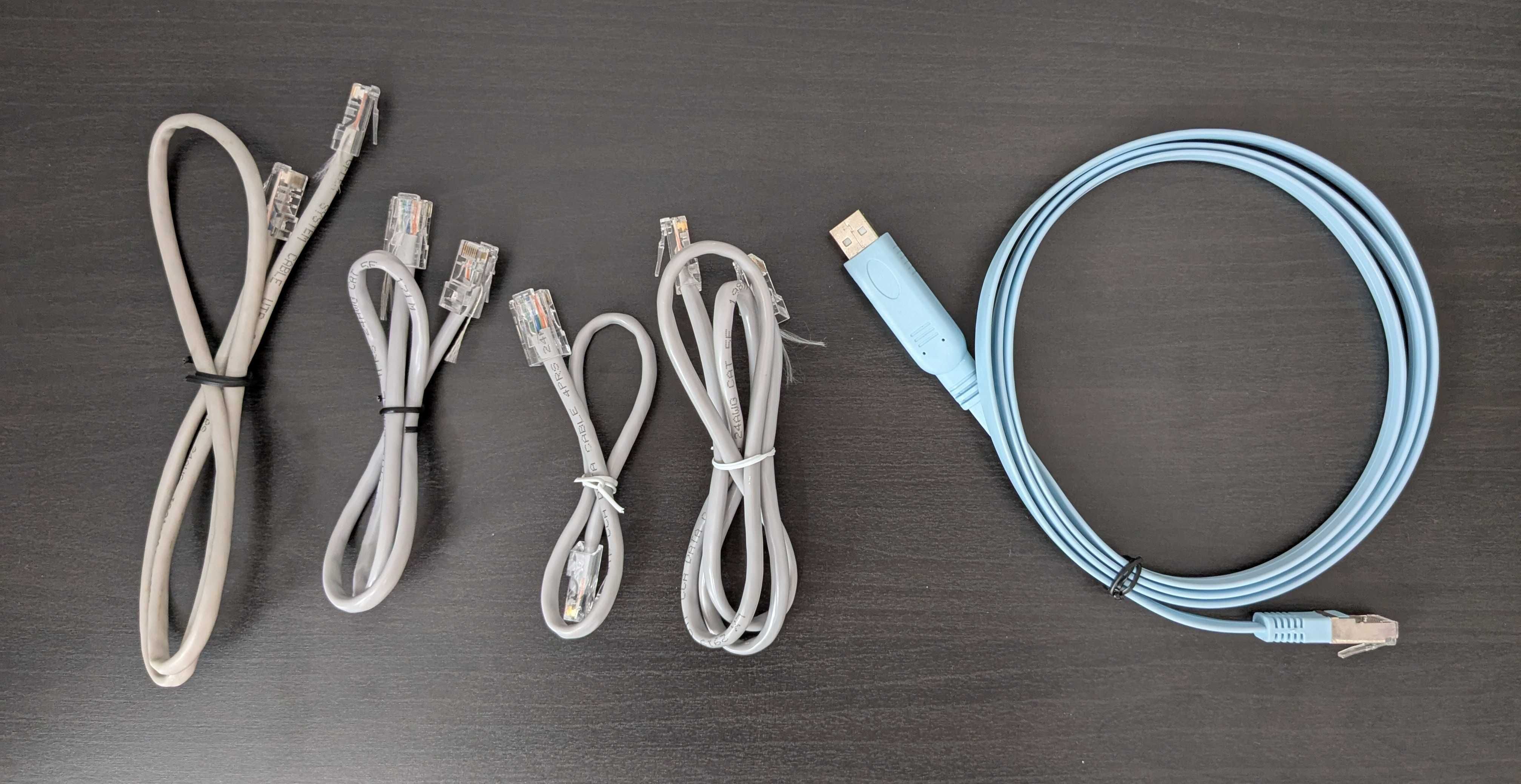 Zestaw Cisco 891/892 do CCNA | Routery + kable + zasilacze