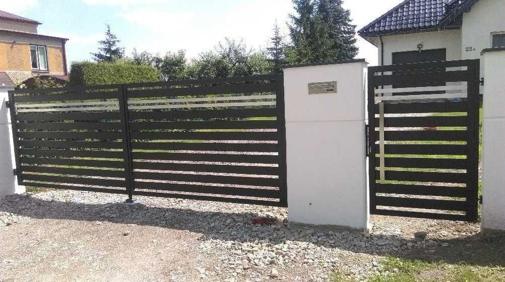 Ogrodzenia bramy balustrady nowoczesne i kute