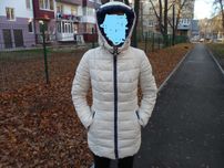 Куртка женская тёплая с капюшоном