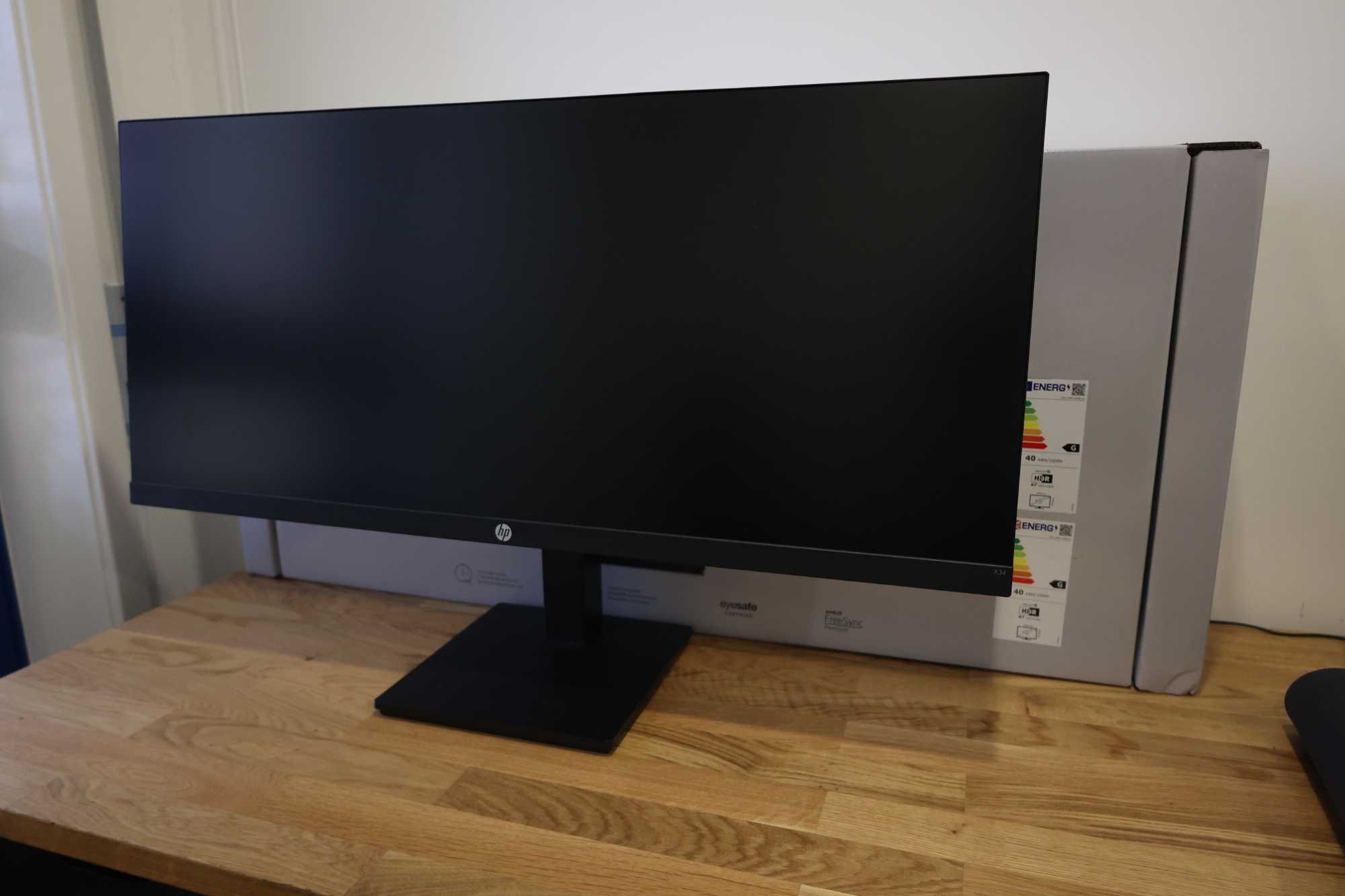 Monitor HP X34 34"IPS WQHD 165Hz FreeSync Premium 1ms