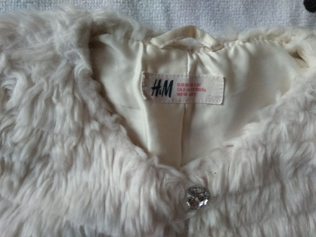 Bolerko sweterek święta Boże Narodzenie sesja zdjęciowa 98 H&M