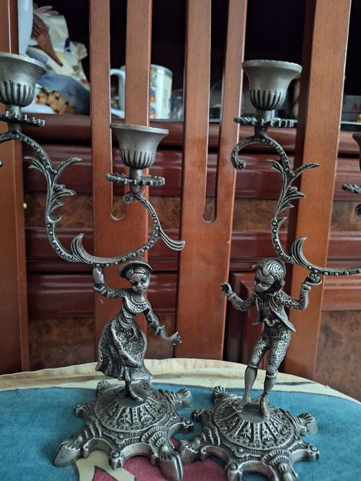 Conjunto de candelabros