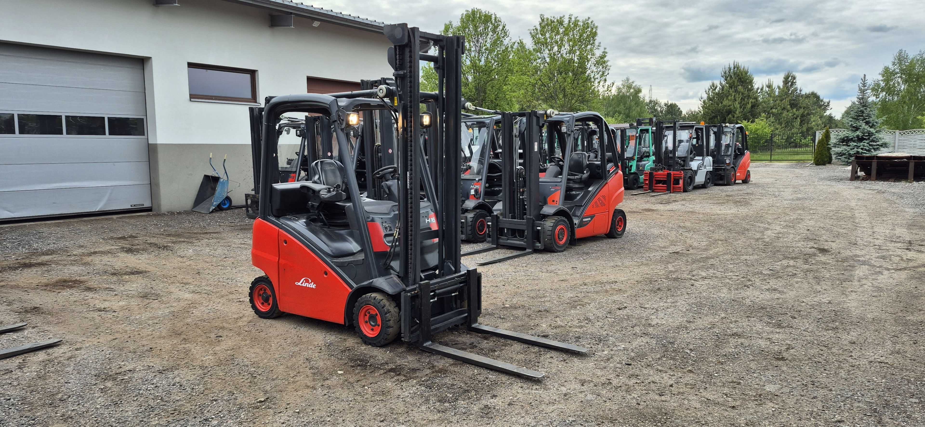 Wózek Widłowy Linde H16T - Tylko 6140 MTH - Nowy Przesuw - Stan BDB