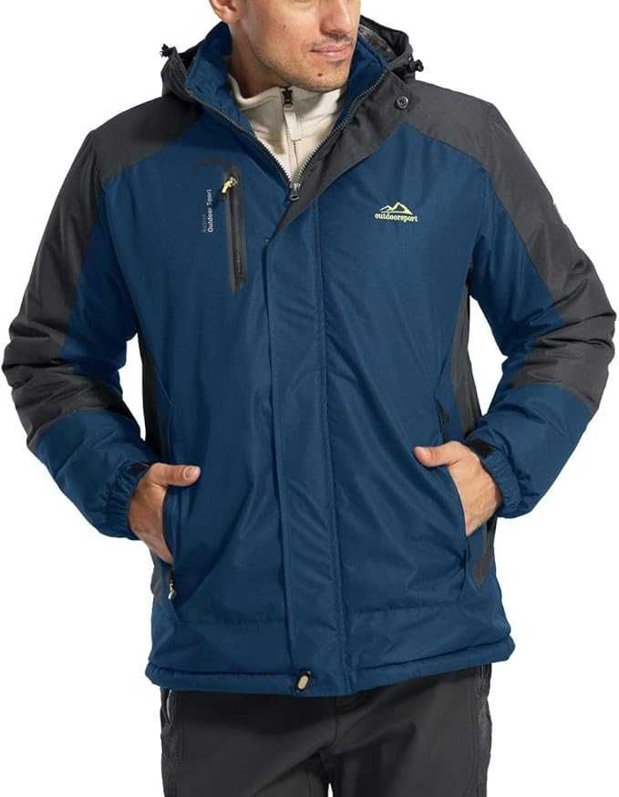 Nowa męska kurtka / parka / soft shell /zimowa /R-L / KEFITEVD !A1009!