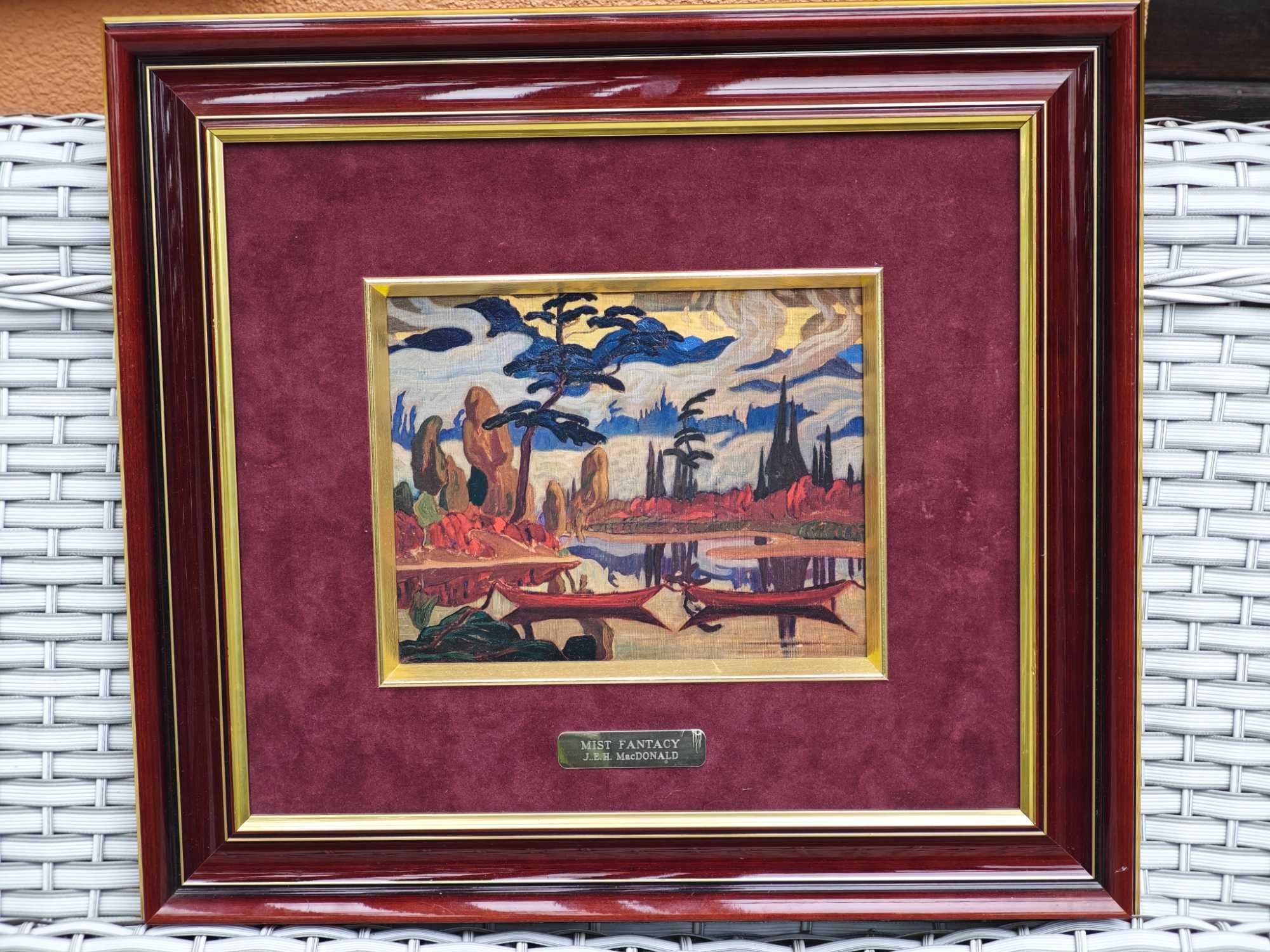 J.F.H. Mac Donald 1922 Mist Fantasy Artysta  Group of Seven olej