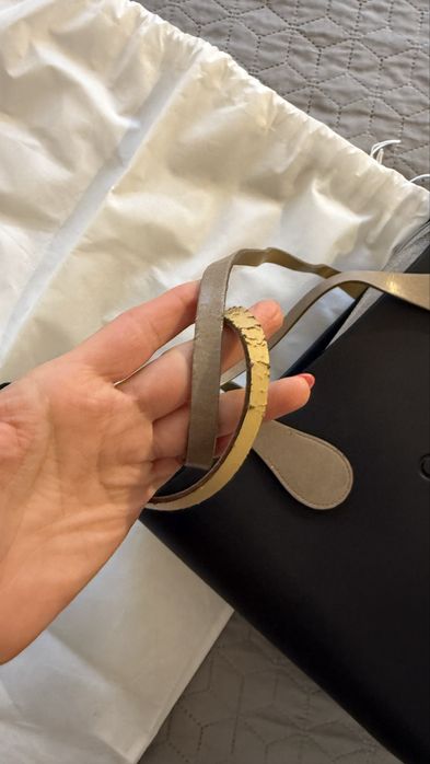 O bag б.в. Чорна сумка оу бег