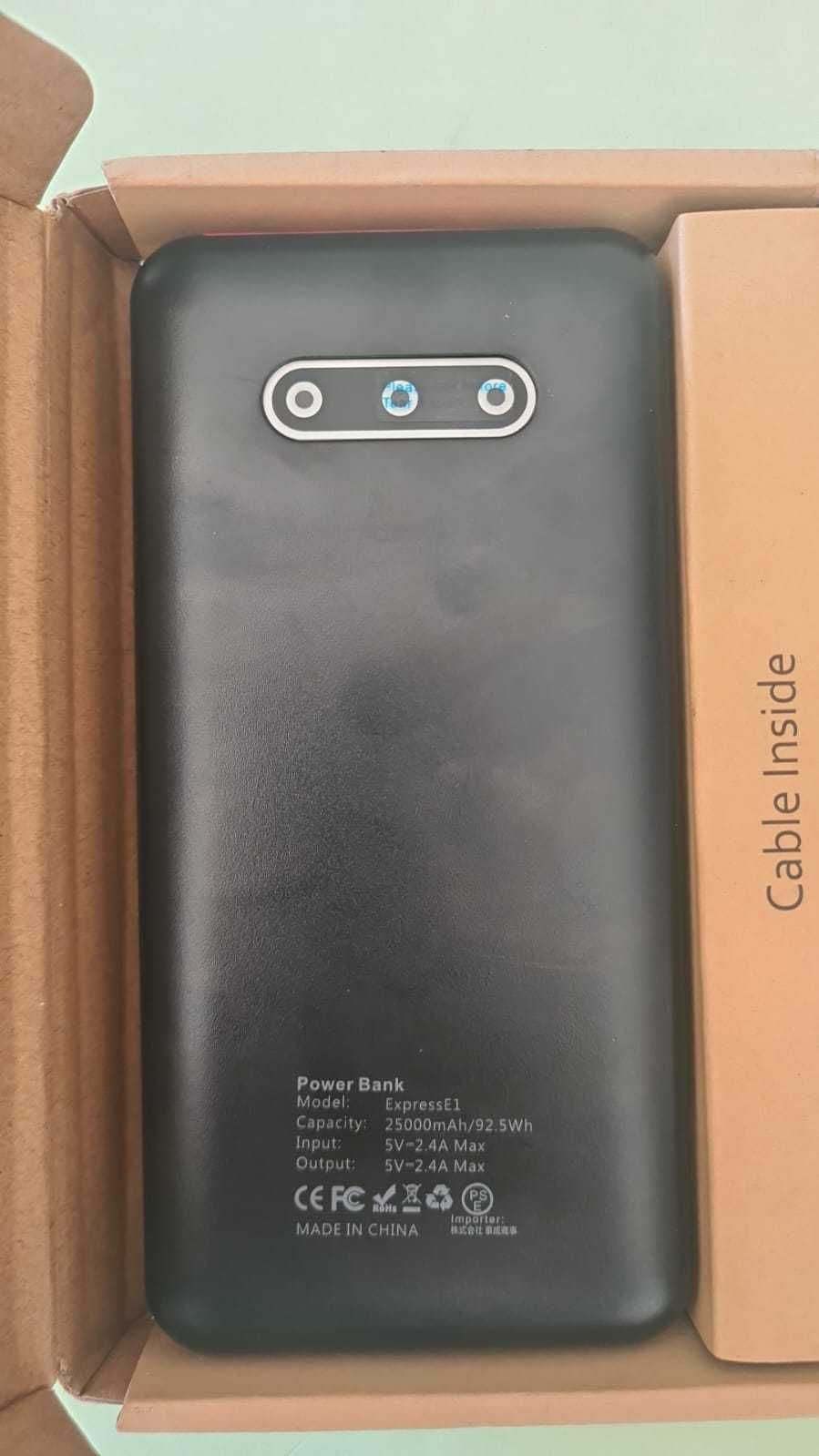 Power Bank ExpressE1 25000mAh 3x USB wyświetlacz SPP461