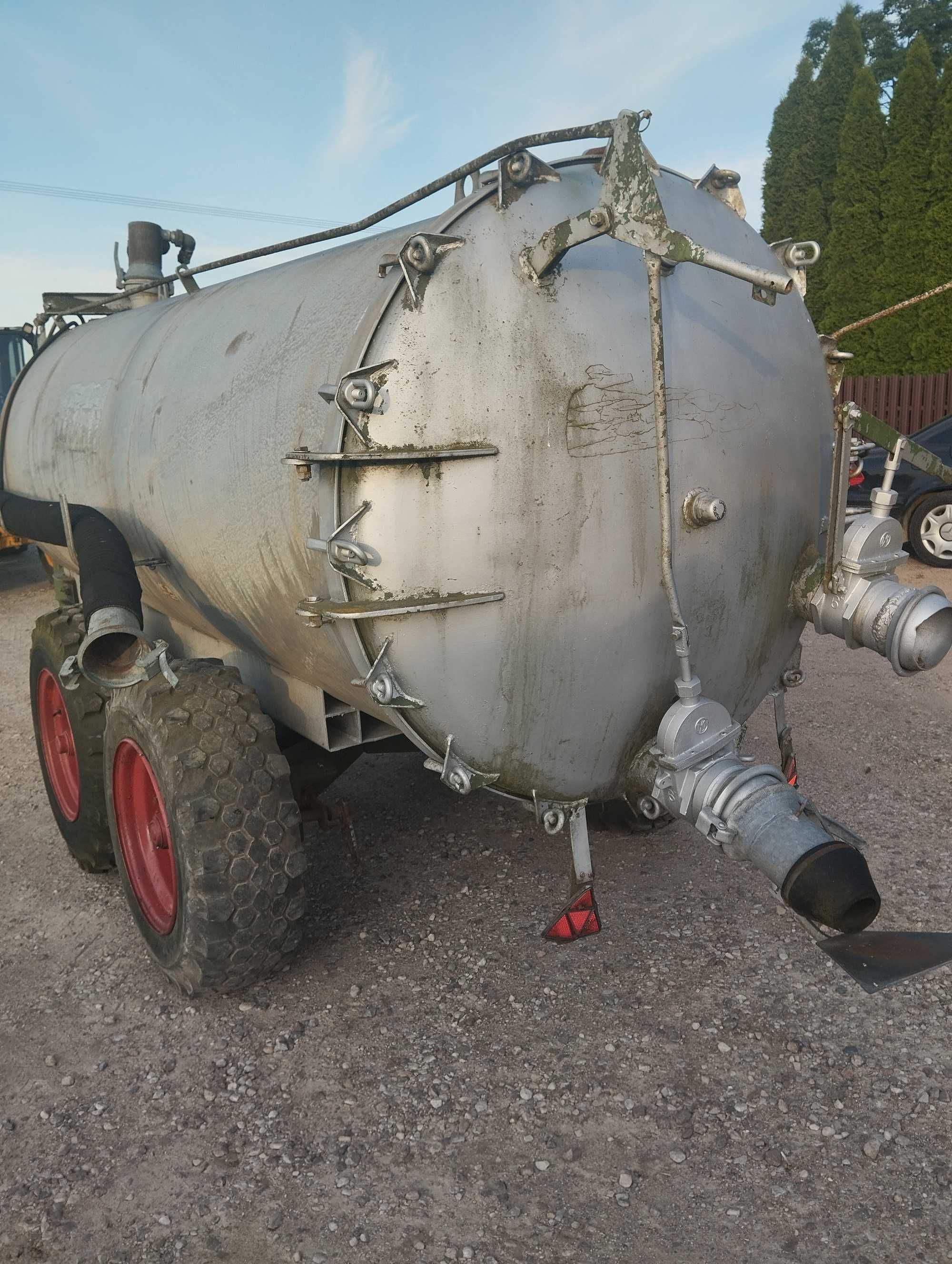 beczkowoz ocynkowany eckart 6000 l tandem