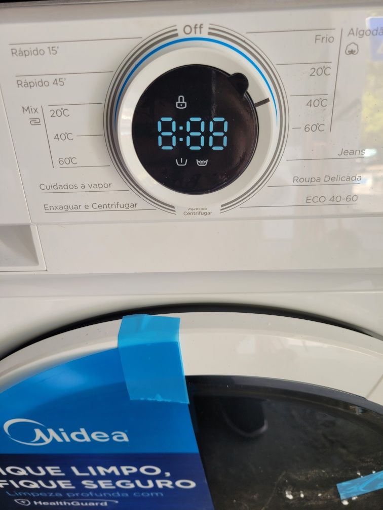 Máquina de lavar roupa midea 9kg