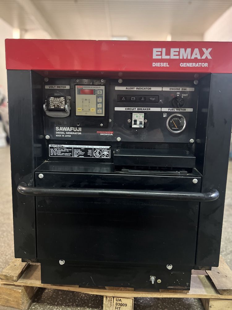 Дизельный генератор Хонда Honda, Elemax SH15D дизельная электростанция