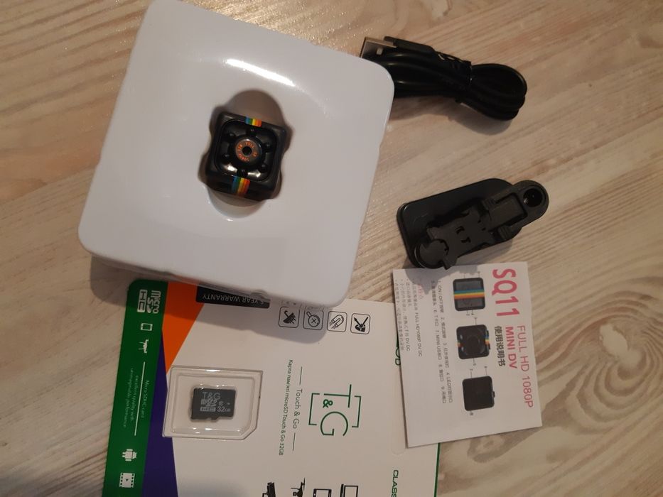 Мини камера с флешкой 32г